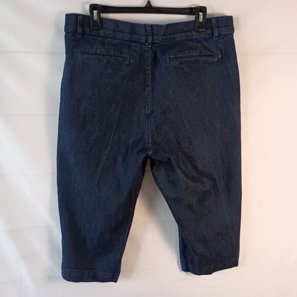 St. John’s Bay Denim Capris Women’s Size 16 High Rise 19” Inseam Excellent - Picture 4 of 4